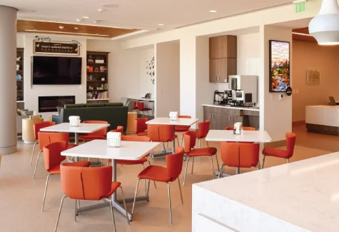 dining room area at Intermountain Primary Children’s Hospital in Lehi